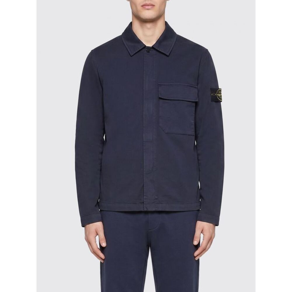 Stone Island Jacket Men Blue